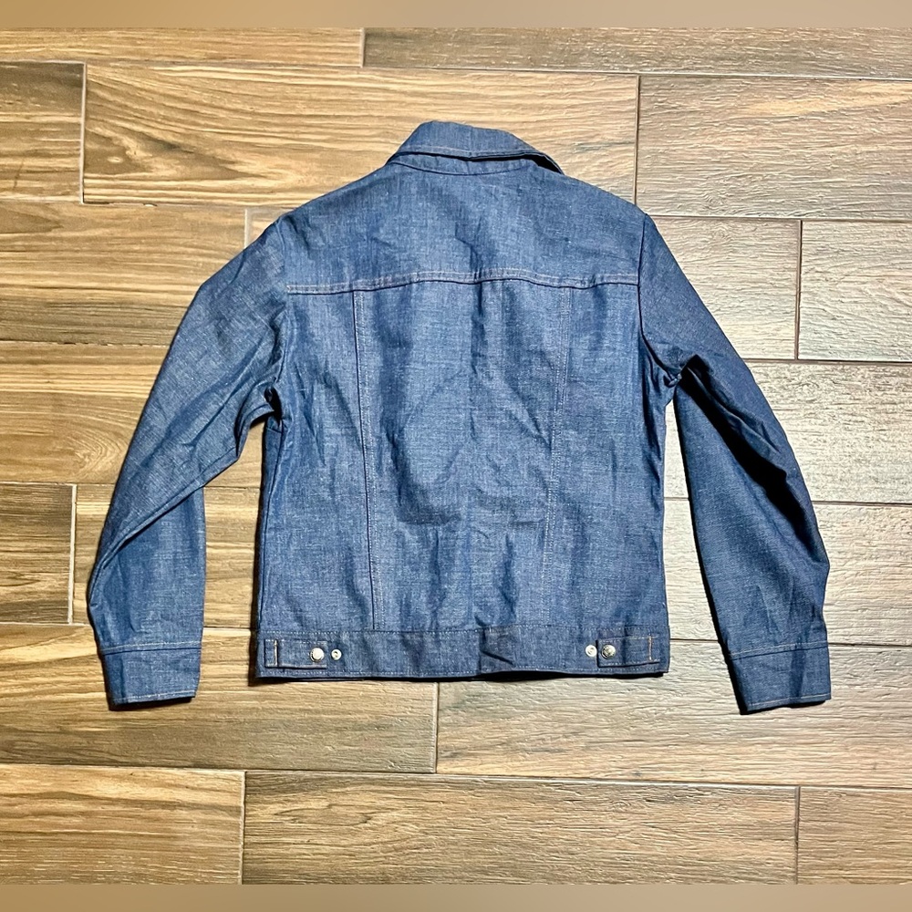 Vintage Levi’s Orange Tab Blue Denim Button Jean Jacket Women’s Size Medium - Picture 14 of 14